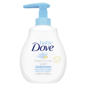 BABY DOVE WASH MOISTURE WIP 200ML